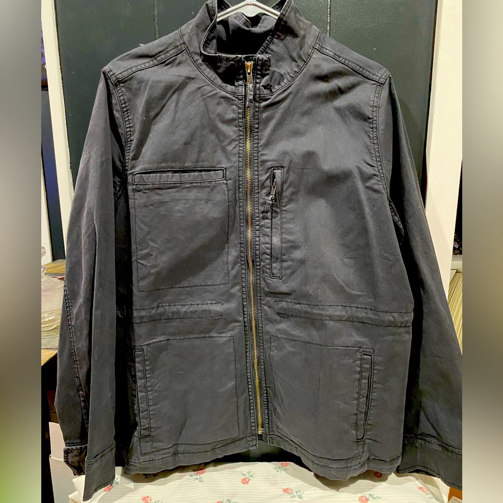 Daily Ritual Charcoal Gray Sz 12 Utility Jacket